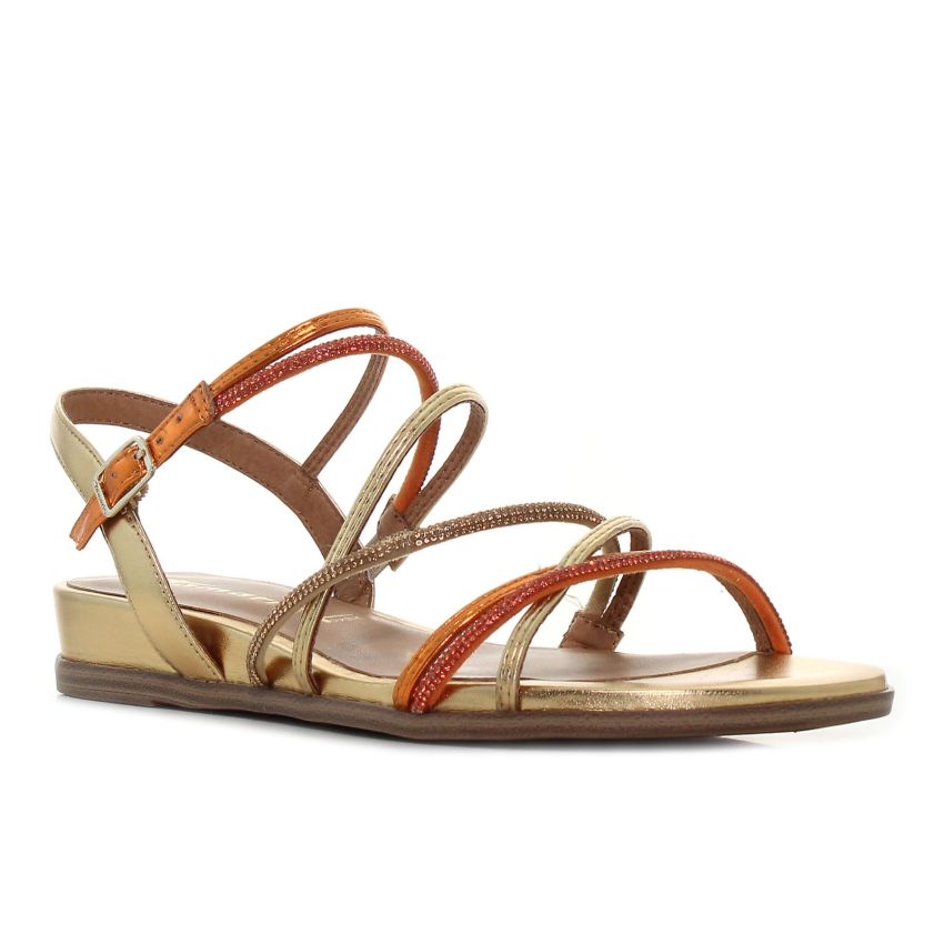 Tamaris arany női szandál