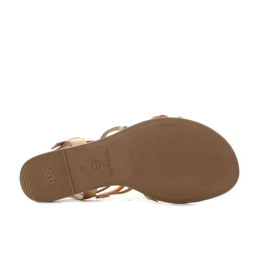 Tamaris arany női szandál