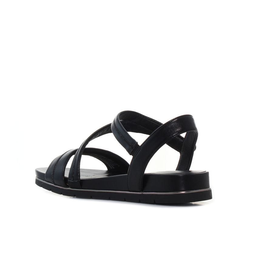 Tamaris fekete női szandál