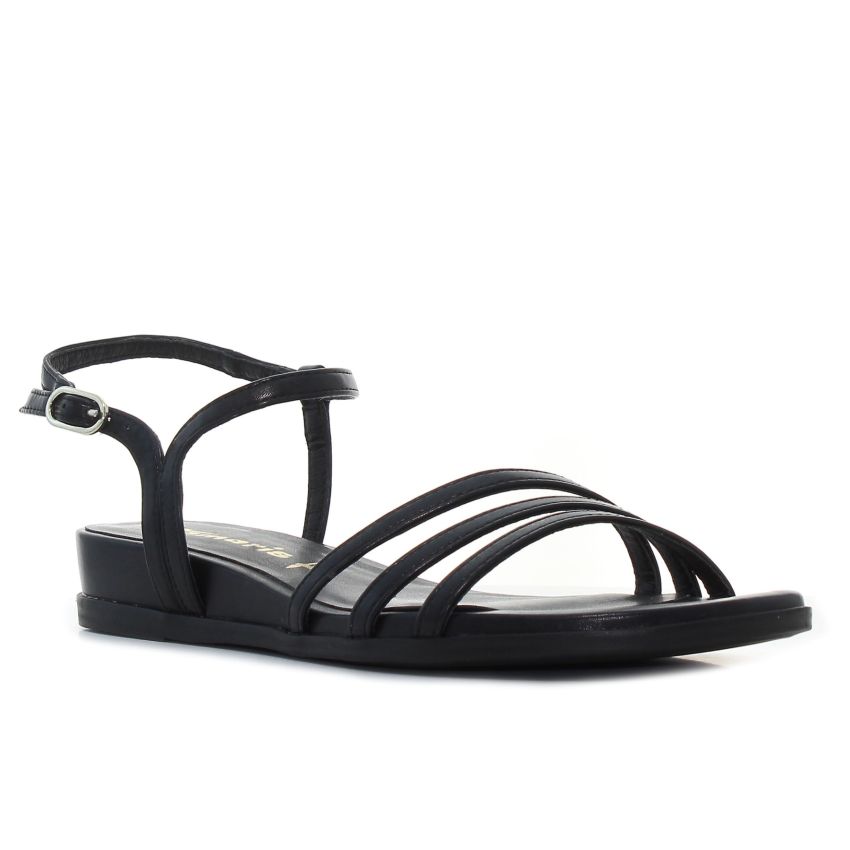 Tamaris fekete női szandál