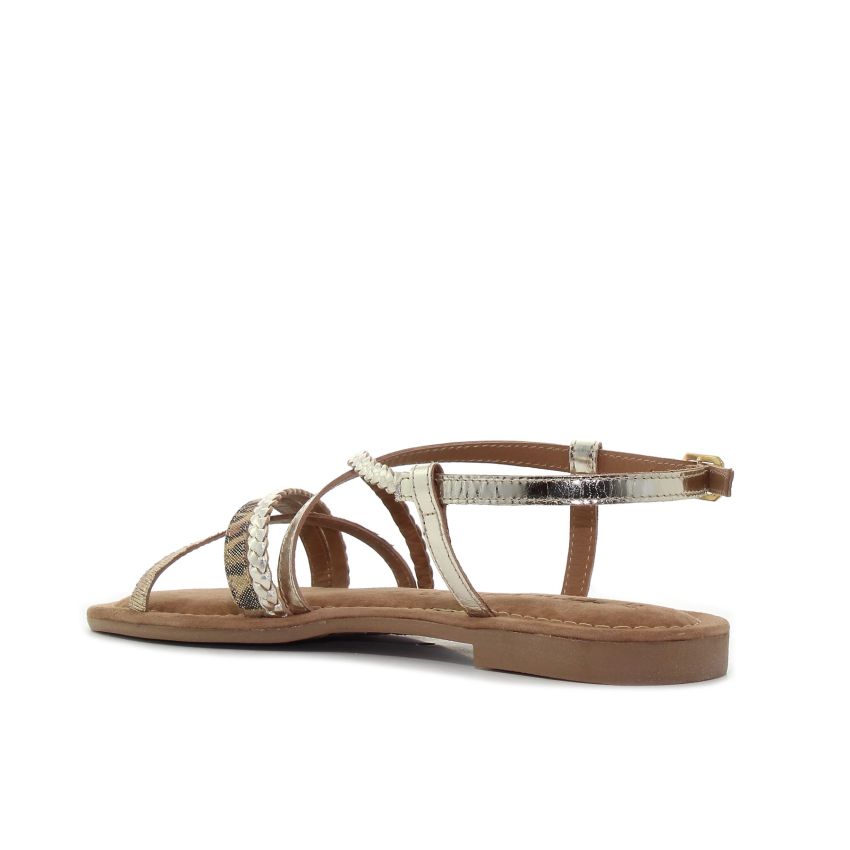 Tamaris arany női szandál