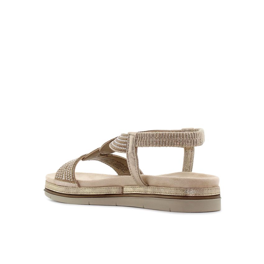 Tamaris bézs női szandál