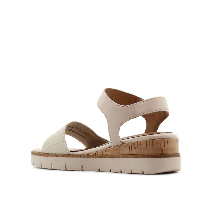 Tamaris bézs női szandál