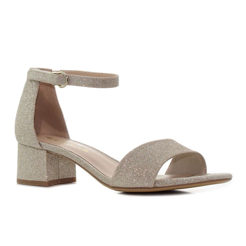 Tamaris arany női szandál