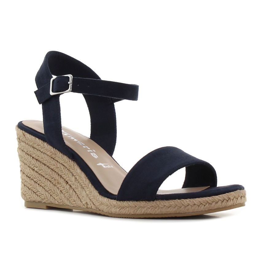 Tamaris sötétkék női szandál