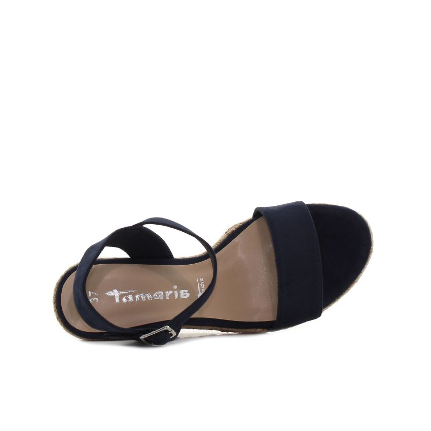 Tamaris sötétkék női szandál
