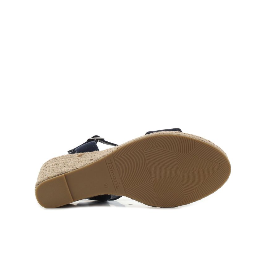 Tamaris sötétkék női szandál