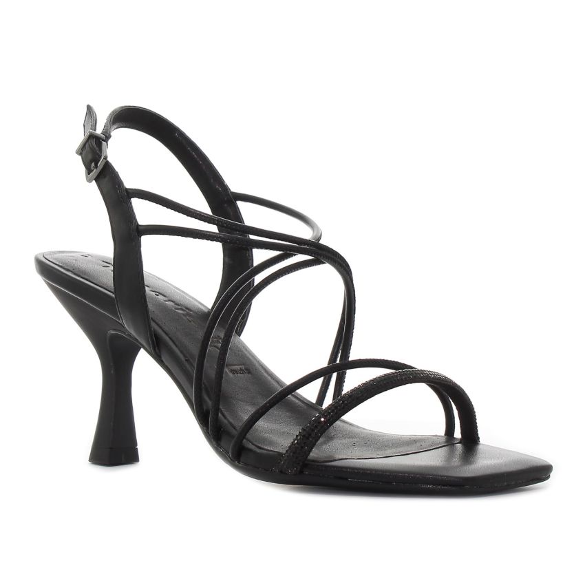 Tamaris fekete női magassarkú