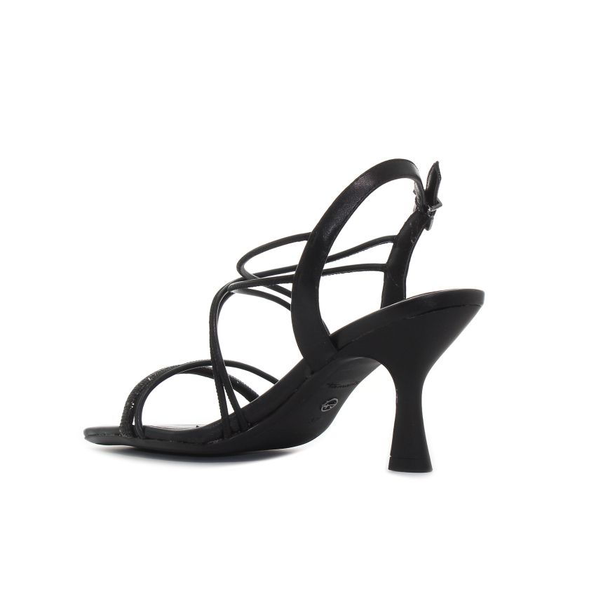 Tamaris fekete női magassarkú