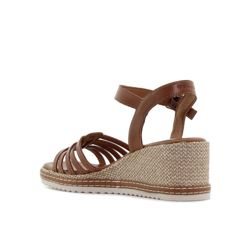 Tamaris barna női éktalpú szandál