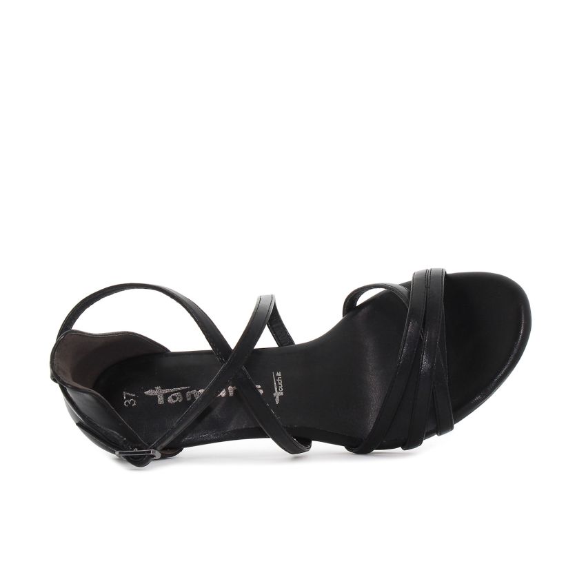 Tamaris fekete női magassarkú