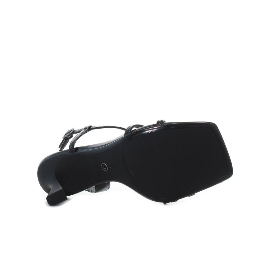 Tamaris fekete női magassarkú