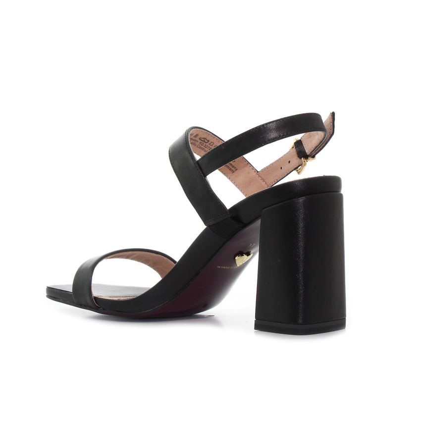 Tamaris fekete női magassarkú