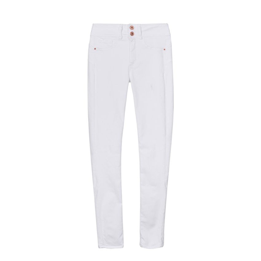 Tiffosi One Size Double Confort fehér női farmer