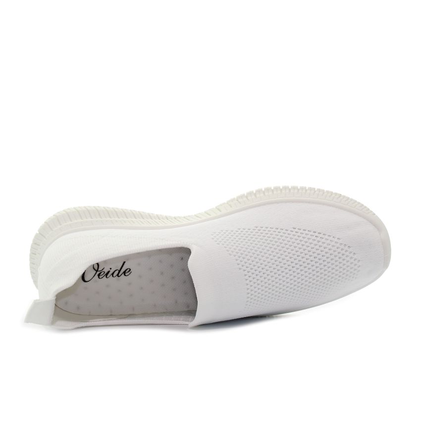Weide Nia fehér női bebújós cipő