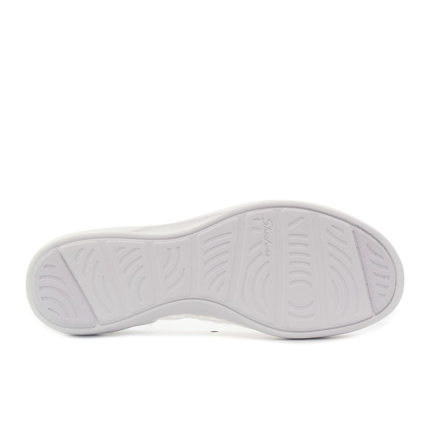 Skechers Arya - Wild Insight fehér női bebújós cipő