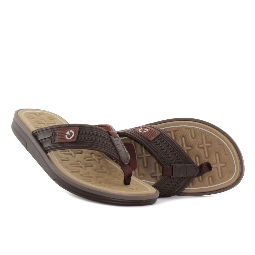 Ipanema Cartago Lyon II Thong barna férfi papucs