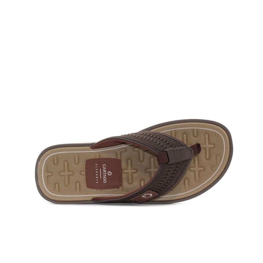 Ipanema Cartago Lyon II Thong barna férfi papucs