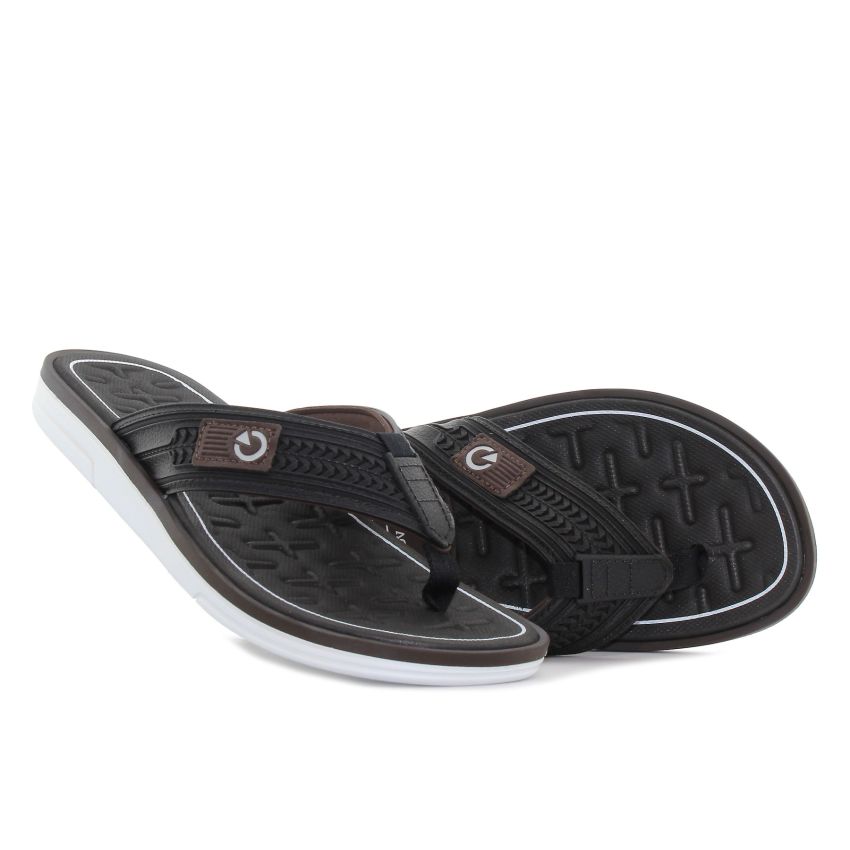 Ipanema Cartago Lyon II Thong fekete férfi papucs