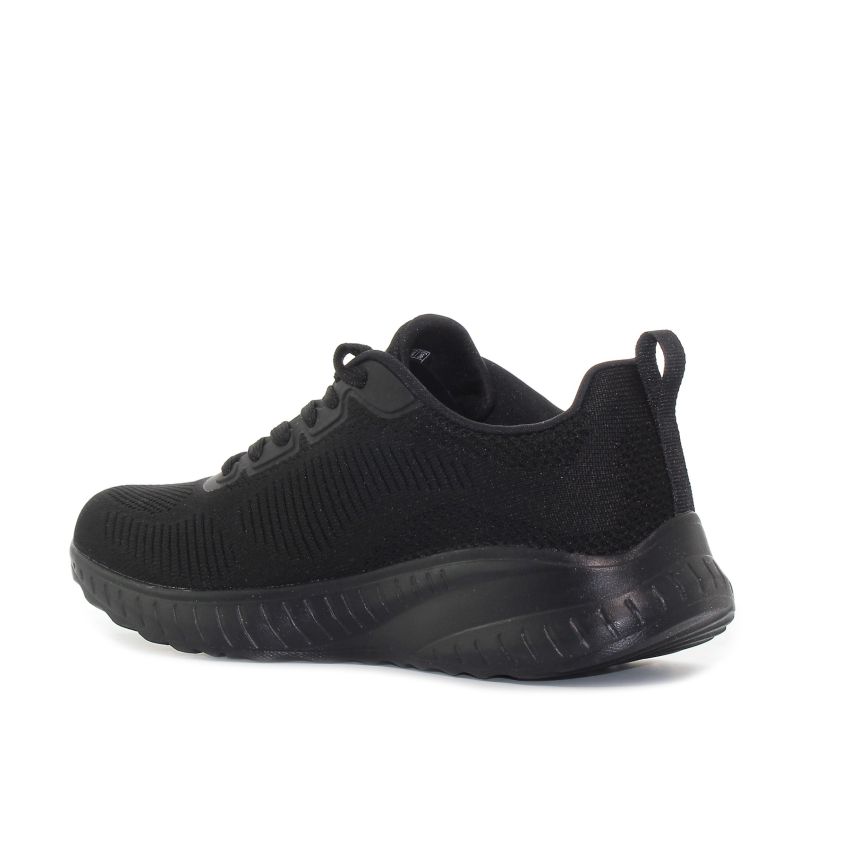 Skechers Bobs Squad Chaos fekete női cipő