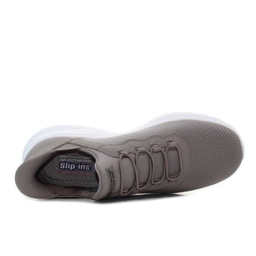 Skechers Slip-Ins - Bobs Squad Chaos - Daily Inspiration szürke női cipő