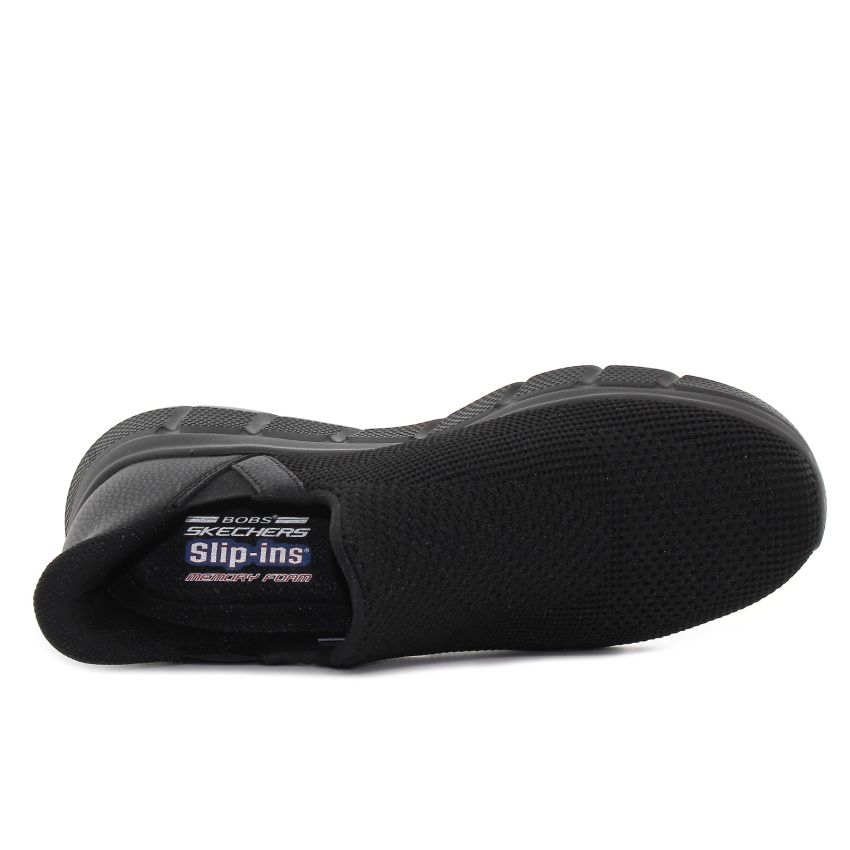 Skechers Slip-Ins - Bobs B Flex - Resilient Edge fekete férfi bebújós cipő