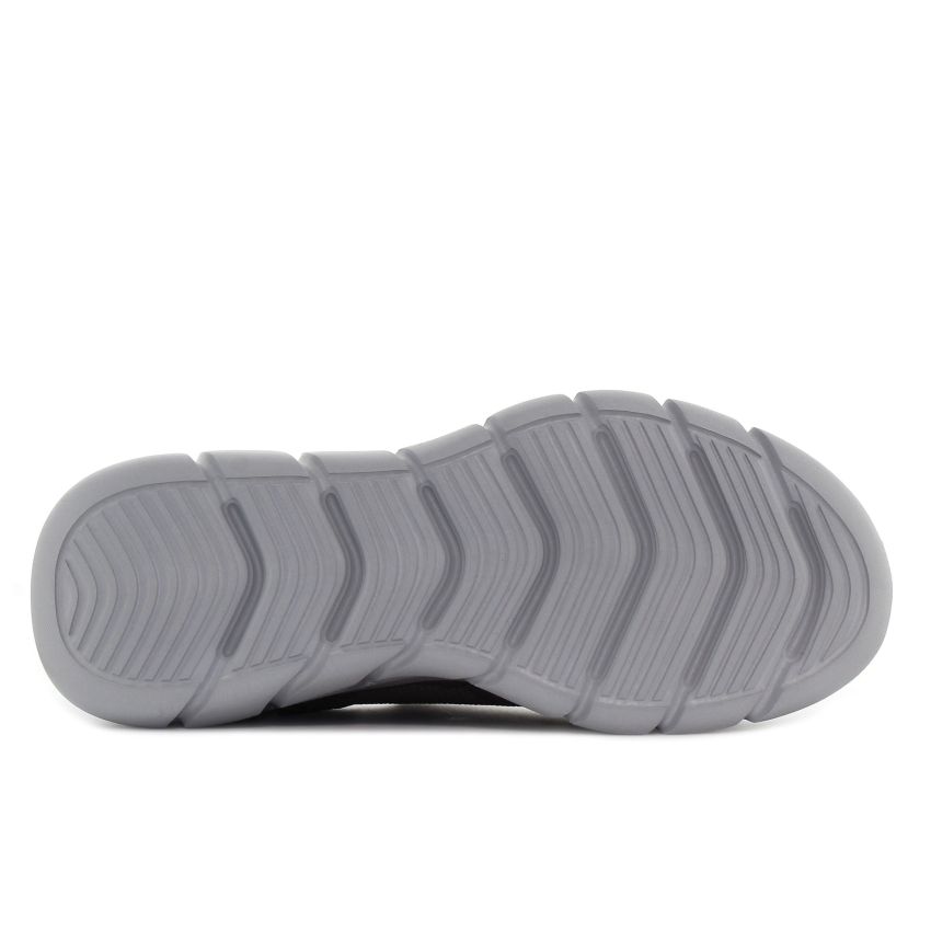 Skechers Slip-Ins - Bobs B Flex - Resilient Edge szürke férfi bebújós cipő