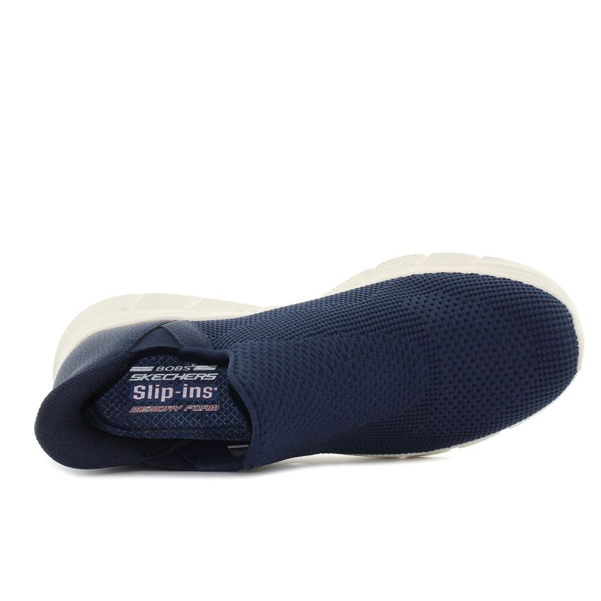 Skechers Slip-Ins - Bobs B Flex - Resilient Edge sötétkék férfi bebújós cipő