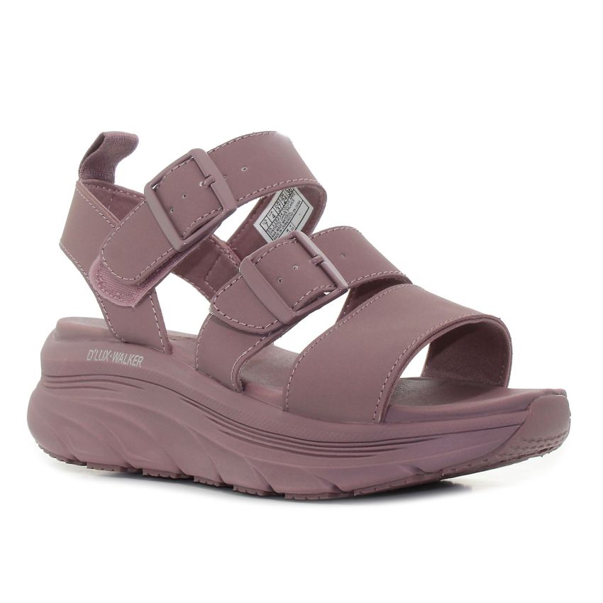 Skechers D'Lux Walker - Retro Cosmos mályva női szandál
