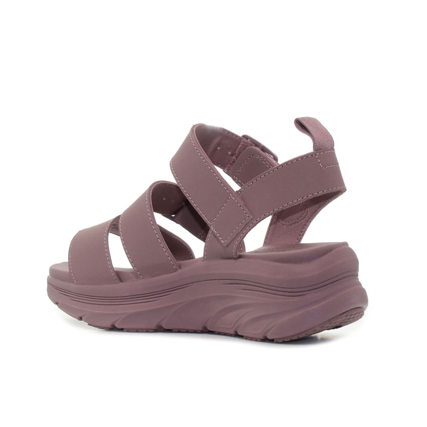 Skechers D'Lux Walker - Retro Cosmos mályva női szandál