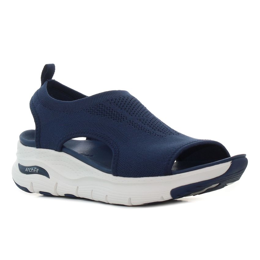 Skechers Arch Fit - City Catch sötétkék női szandál