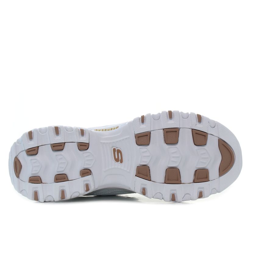 Skechers D'Lites - Fresh Start fehér női cipő