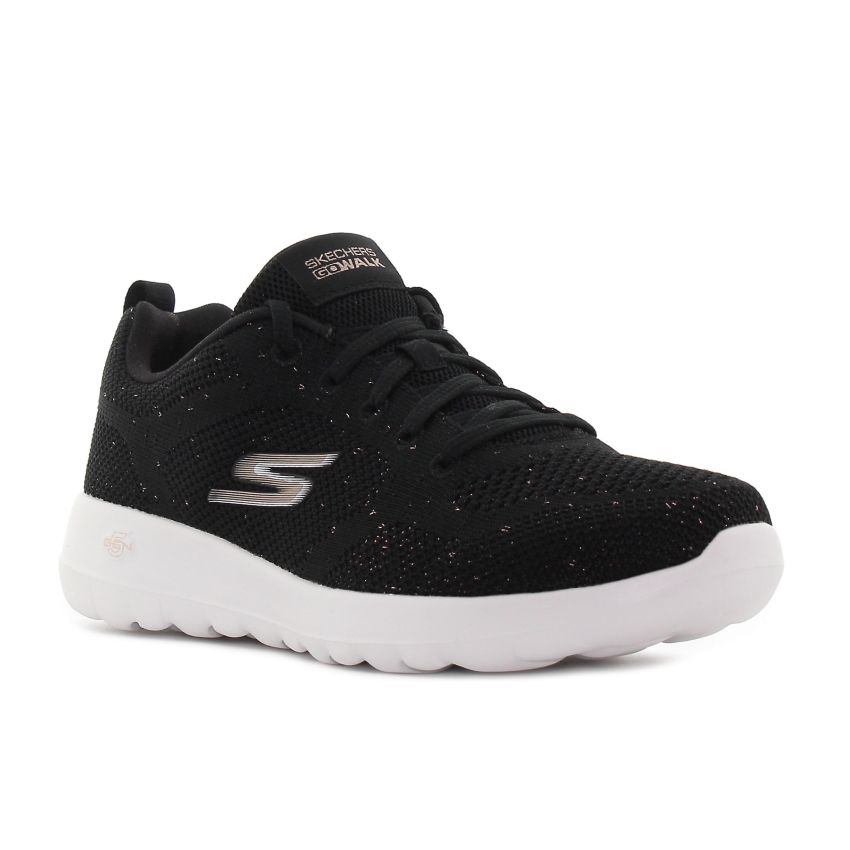 Skechers - GO Walk Joy Violet fekete női utcai cipő -124640-BKRG