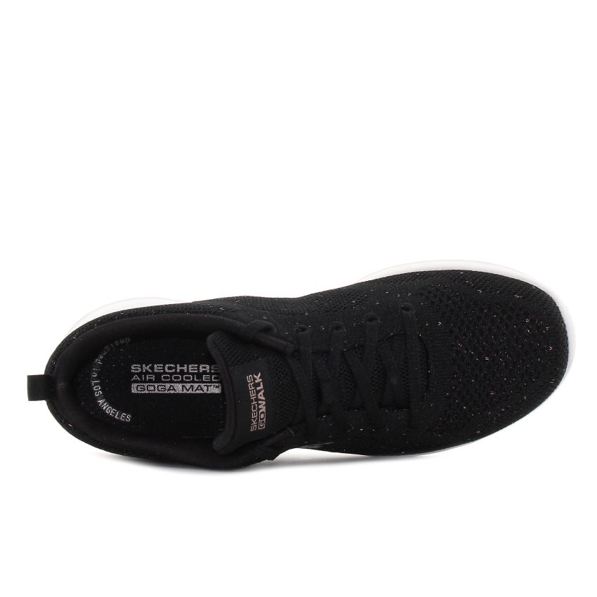 Skechers - GO Walk Joy Violet fekete női utcai cipő -124640-BKRG