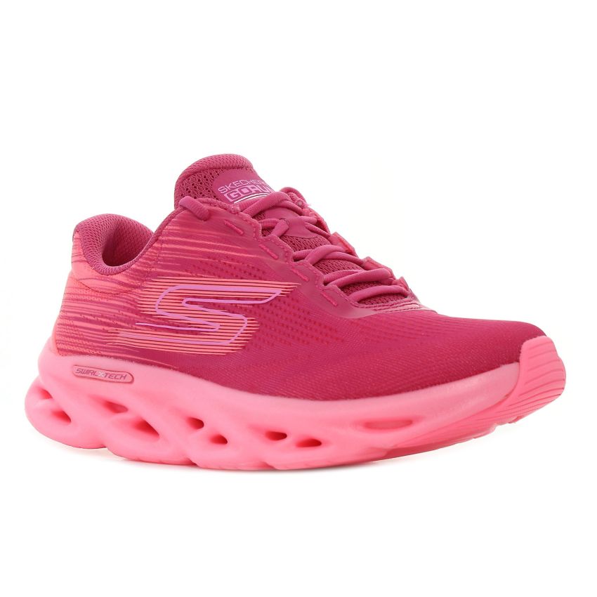 Skechers GO Run Swirl Tech Speed rózsaszín női hi-end technikai futócipő