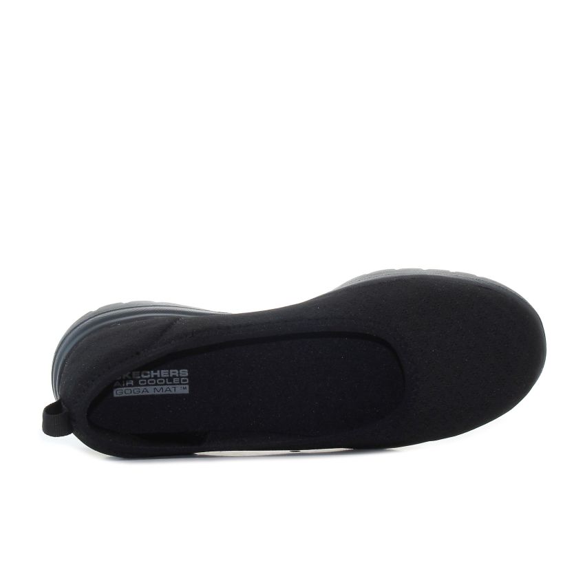 Skechers On The Go Flex - Siena fekete bebújós női cipő
