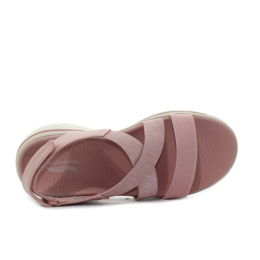 Skechers GO Walk Arch Fit rózsaszín női szandál