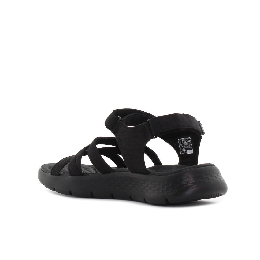 Skechers GO Walk Flex Sandal - Sunshine fekete női szandál
