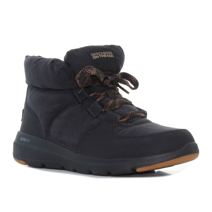 Skechers Glacial Ultra - Trend fekete női cipő