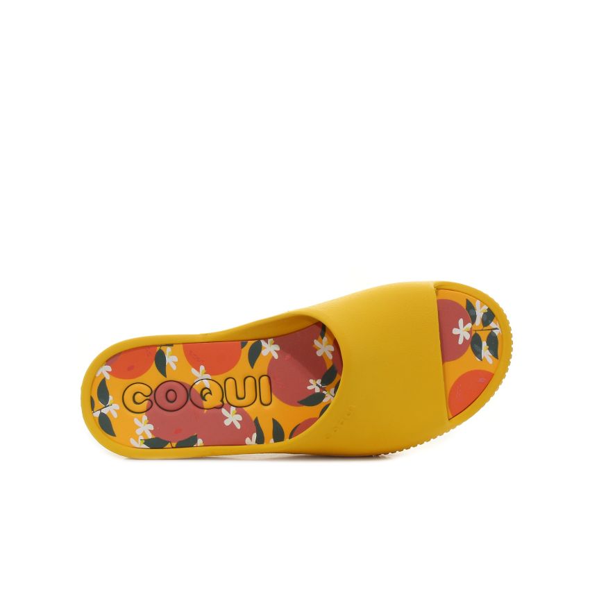 Coqui Pam sárga női papucs