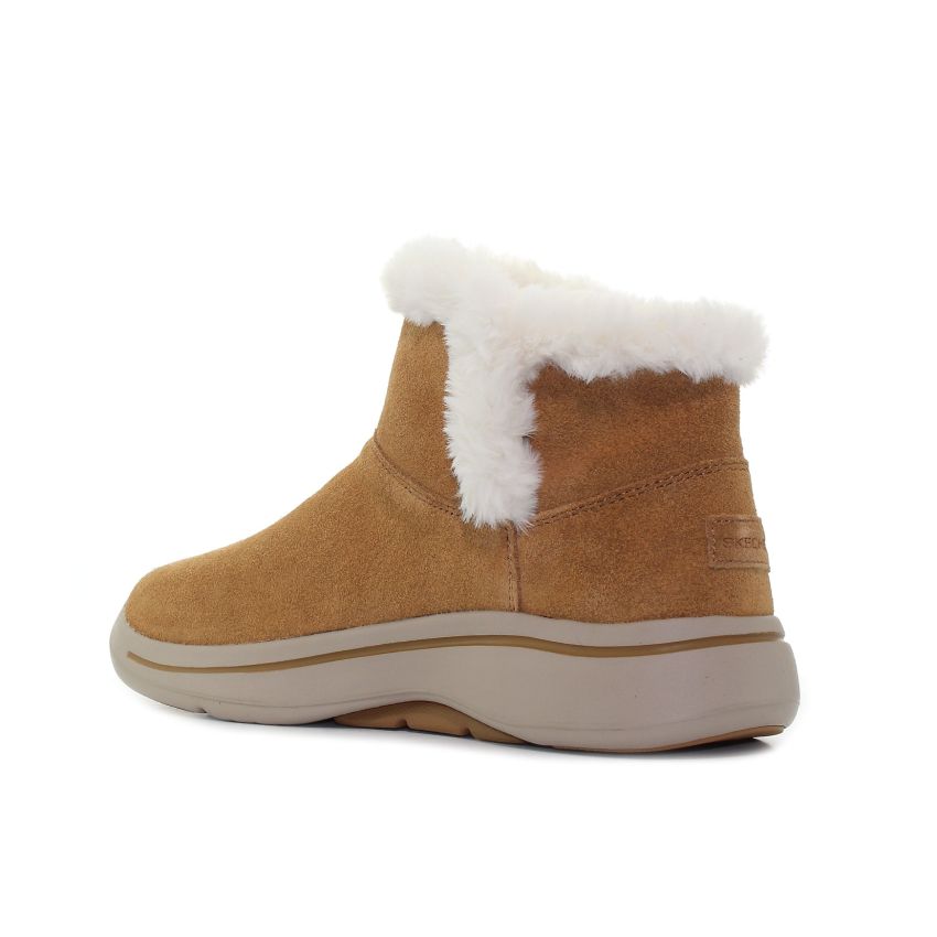 Skechers GO Walk Arch Fit - Cherish barna női bokacsizma