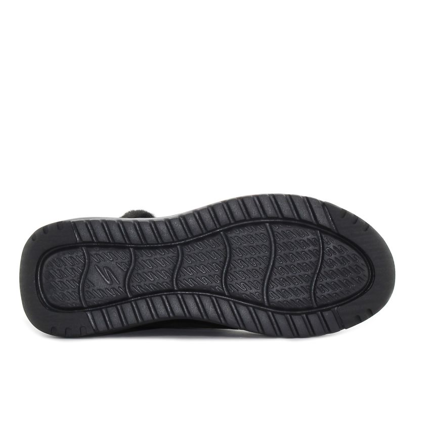 Skechers On The Go Stellar - Cozy Step vízlepergető fekete női bokacsizma