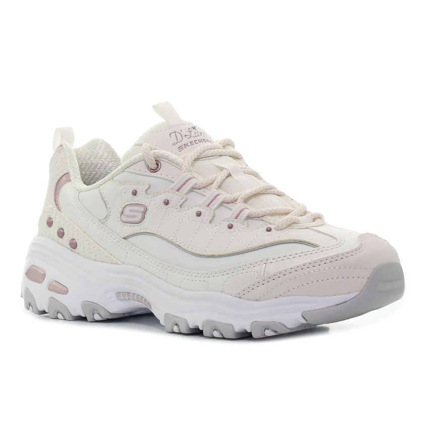 Skechers D'Lites - ladies Night fehér női cipő