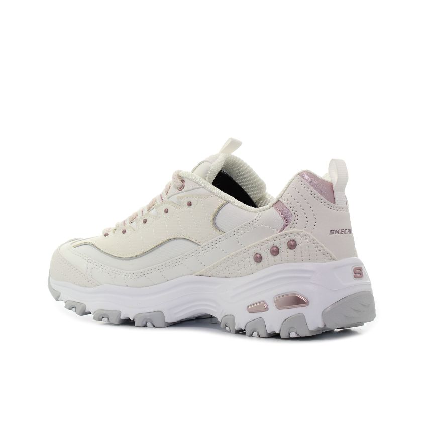 Skechers D'Lites - ladies Night fehér női cipő