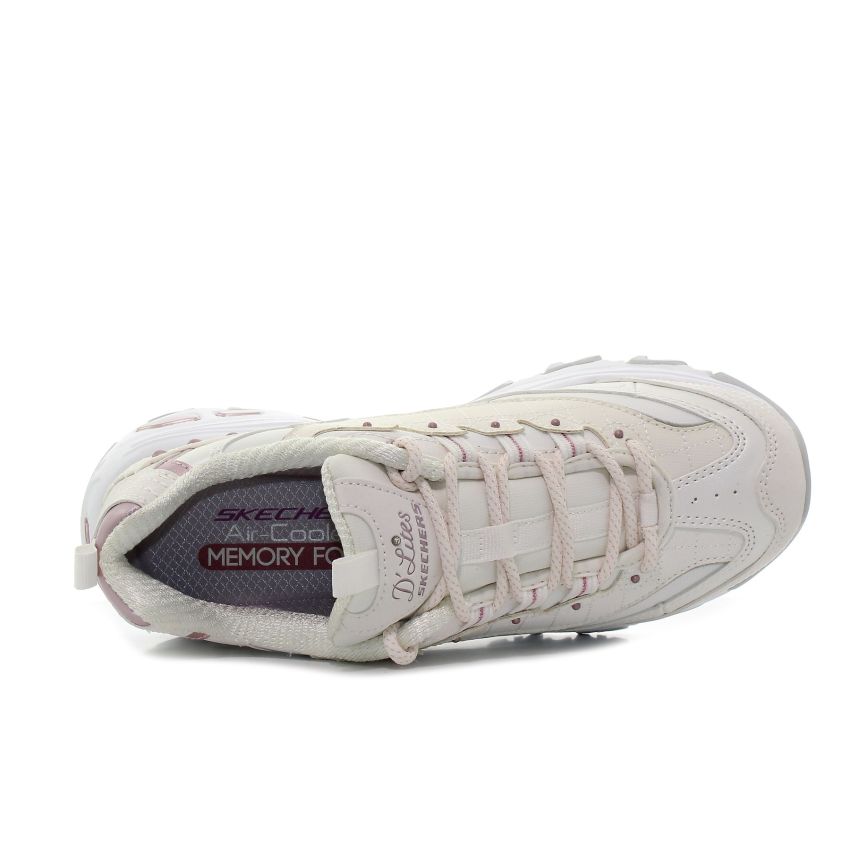 Skechers D'Lites - ladies Night fehér női cipő