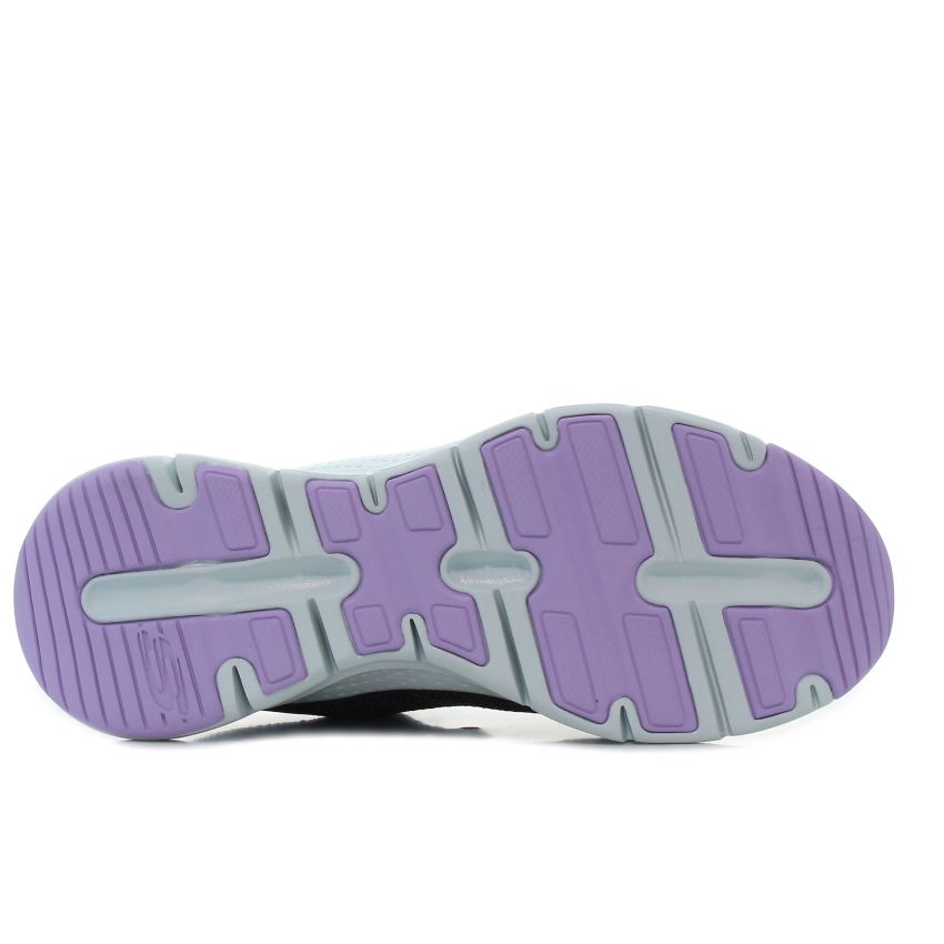 Skechers Arch Fit - Comfy Wave szürke női cipő