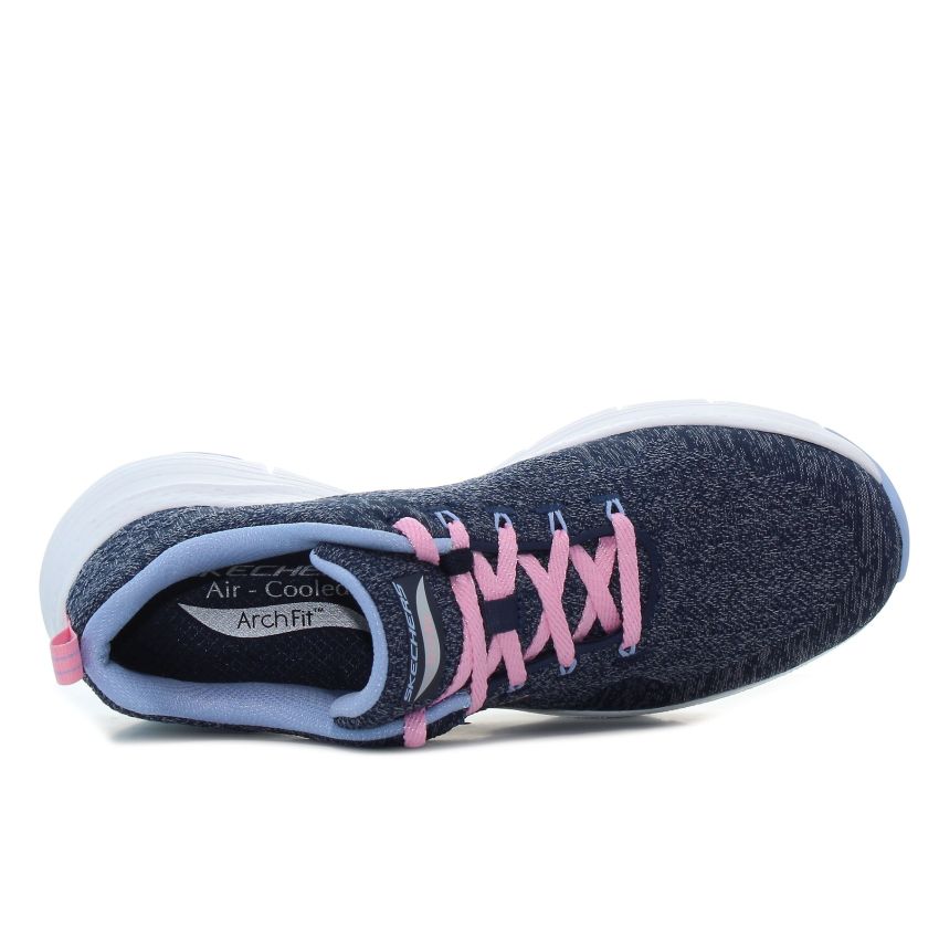 Skechers Arch Fit - Comfy Wave sötétkék női cipő