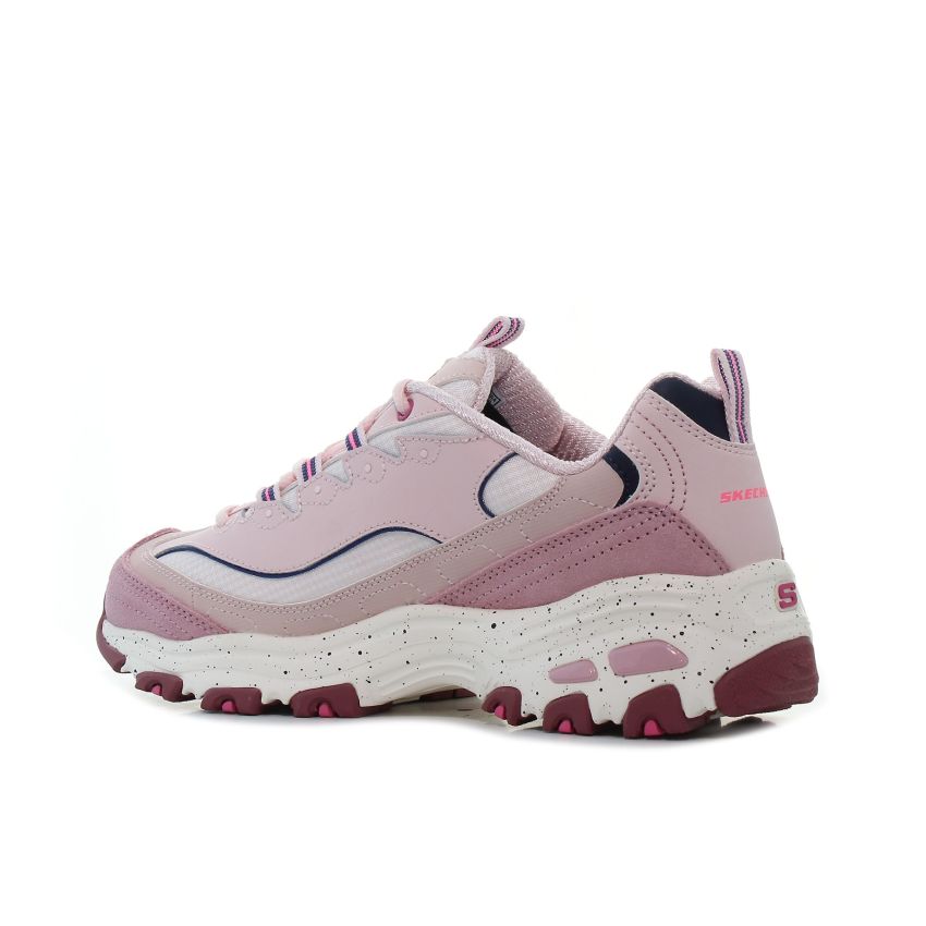 Skechers D'Lites - Bold Views rózsaszín női cipő