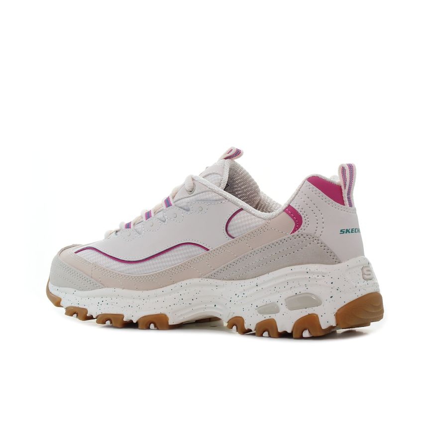 Skechers D'Lites - Bold Views bézs női cipő