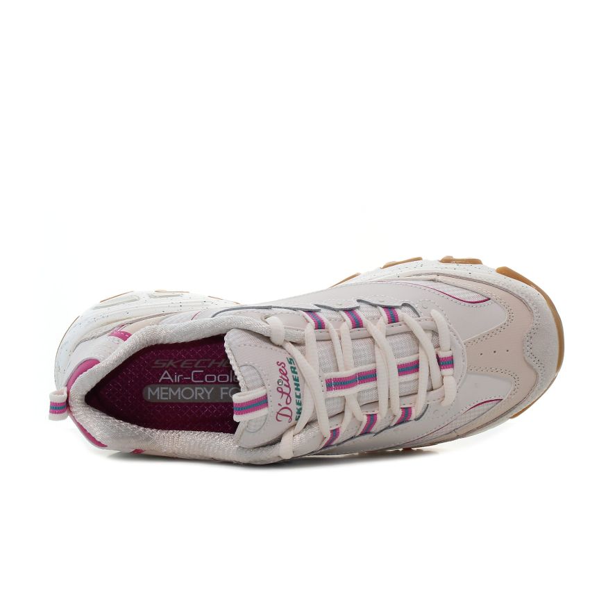 Skechers D'Lites - Bold Views bézs női cipő